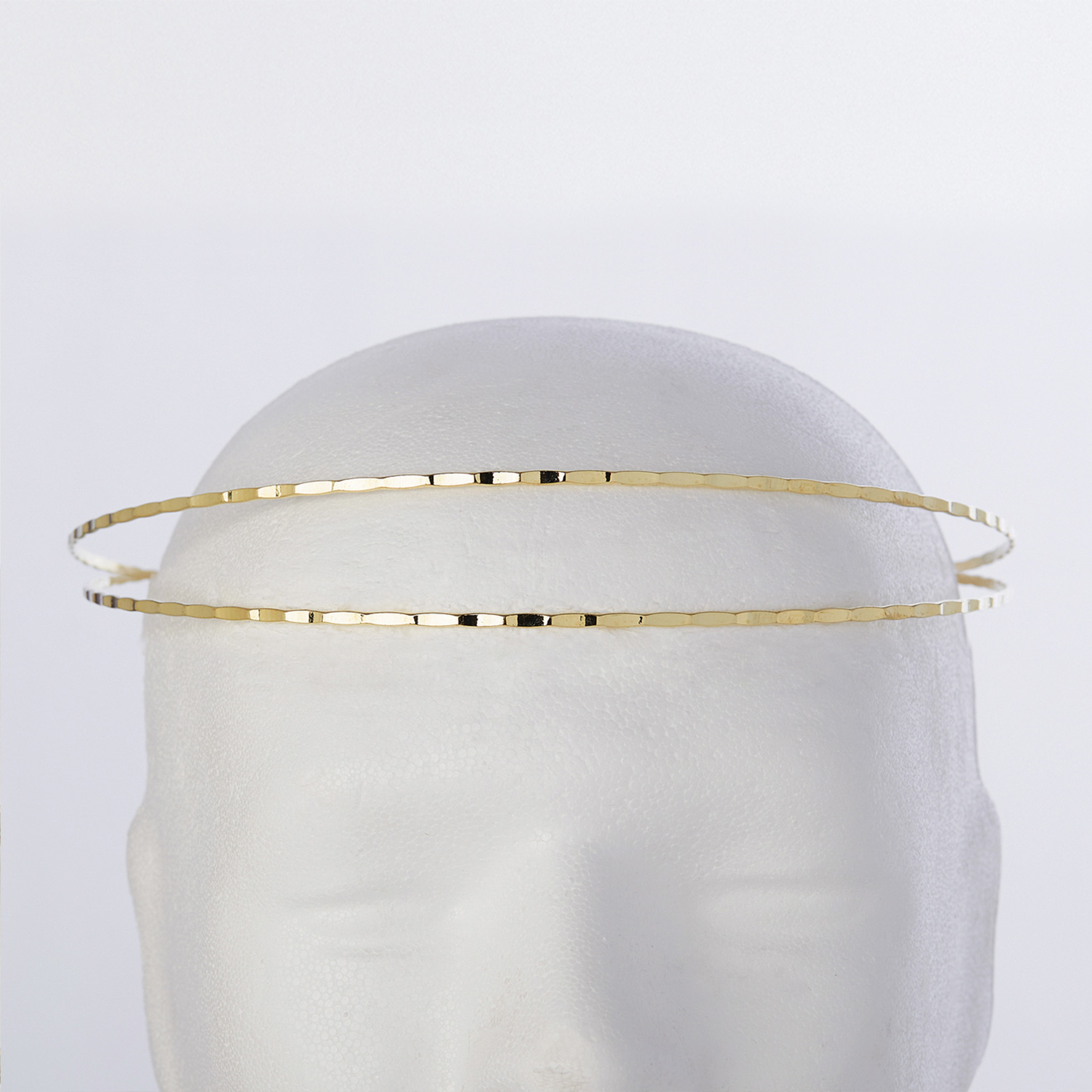 Στέφανα Γάμου Επάργυρα - Χρυσό | Authentique Art SΑ-2043