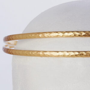 Στέφανα Γάμου Επάργυρα - Χρυσό | Authentique Art SΑ-2046