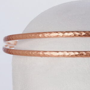 Στέφανα Γάμου Επάργυρα - Ροζ Χρυσό | Authentique Art SΑ-2047