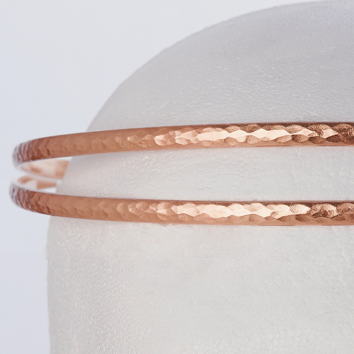 Στέφανα Γάμου Επάργυρα - Ροζ Χρυσό | Authentique Art SΑ-2047