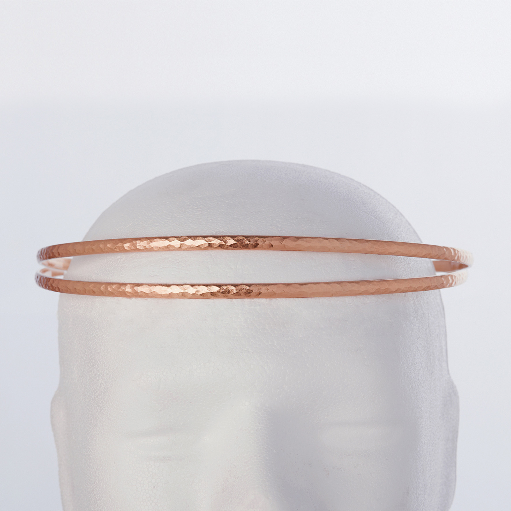 Στέφανα Γάμου Επάργυρα - Ροζ Χρυσό | Authentique Art SΑ-2047