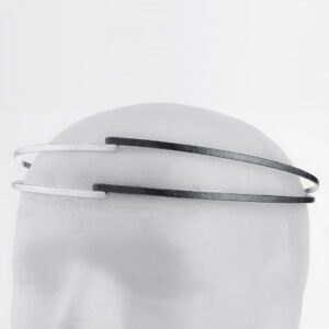 Στέφανα Γάμου Επάργυρα - Ασήμι Μαύρο | Authentique Art SΑ-2404