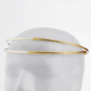 Στέφανα Γάμου Επάργυρα - Ασήμι Χρυσό | Authentique Art SΑ-2407