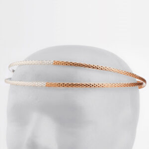 Στέφανα Γάμου Επάργυρα - Ασήμι Ροζ Χρυσό | Authentique Art SΑ-2408