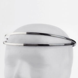 Στέφανα Γάμου Επάργυρα - Ασήμι Μαύρο | Authentique Art SΑ-2409