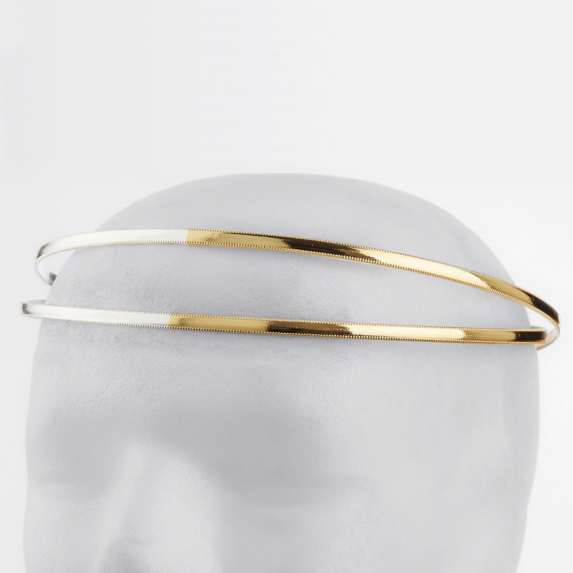 Στέφανα Γάμου Επάργυρα - Ασήμι Χρυσό | Authentique Art SΑ-2410