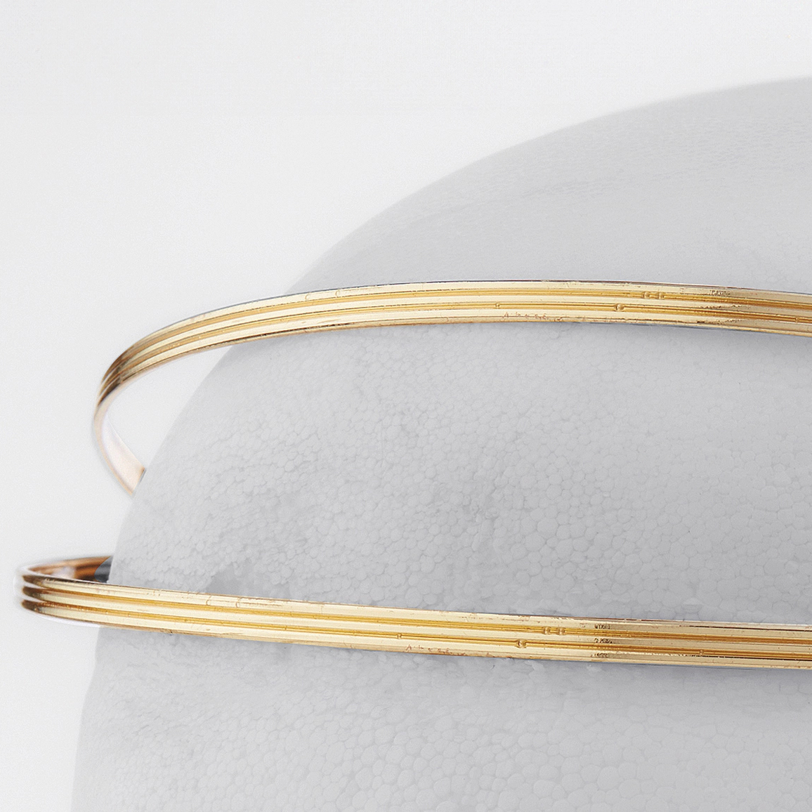 Στέφανα Γάμου Επάργυρα - Χρυσό | Authentique Art SΑ-2413