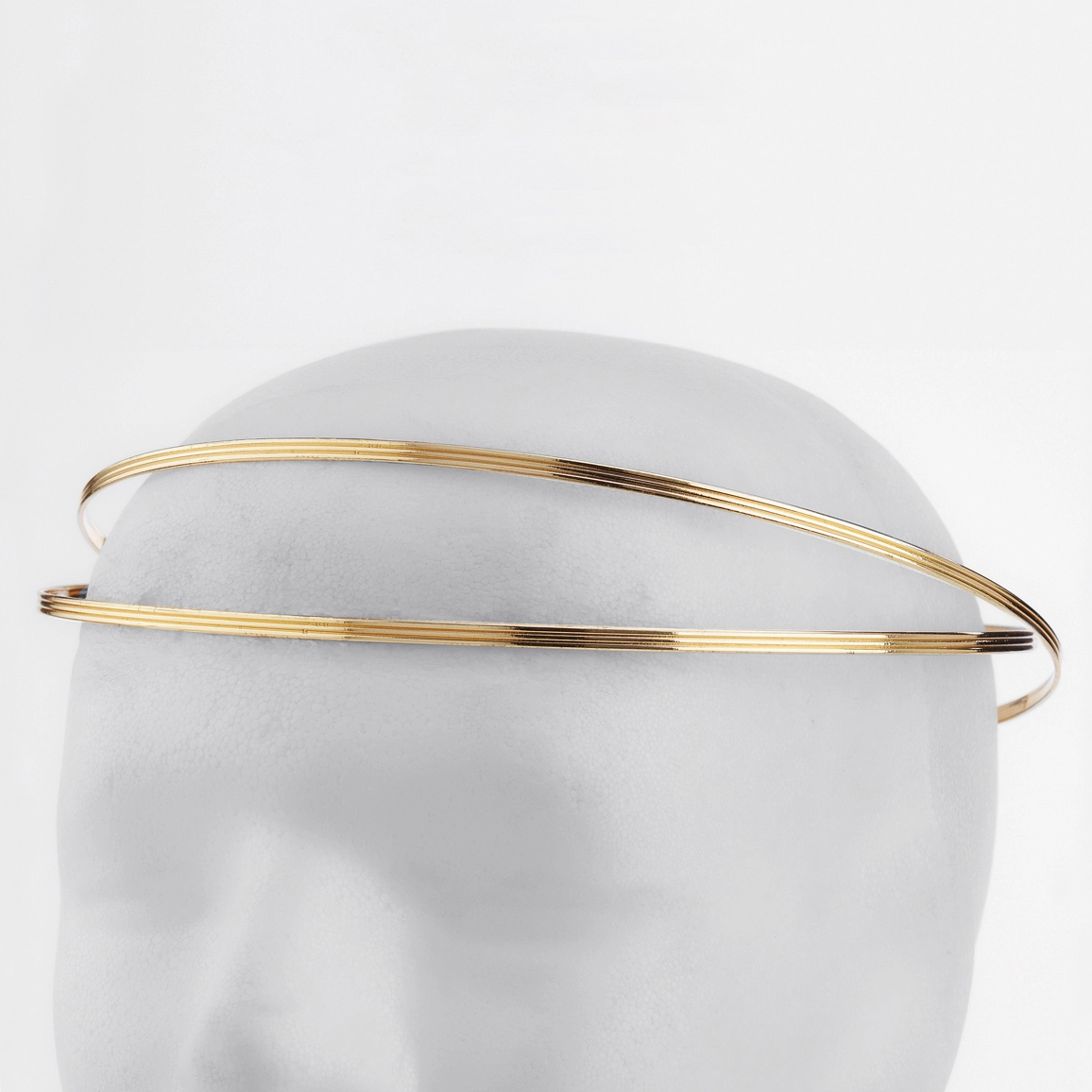 Στέφανα Γάμου Επάργυρα - Χρυσό | Authentique Art SΑ-2413