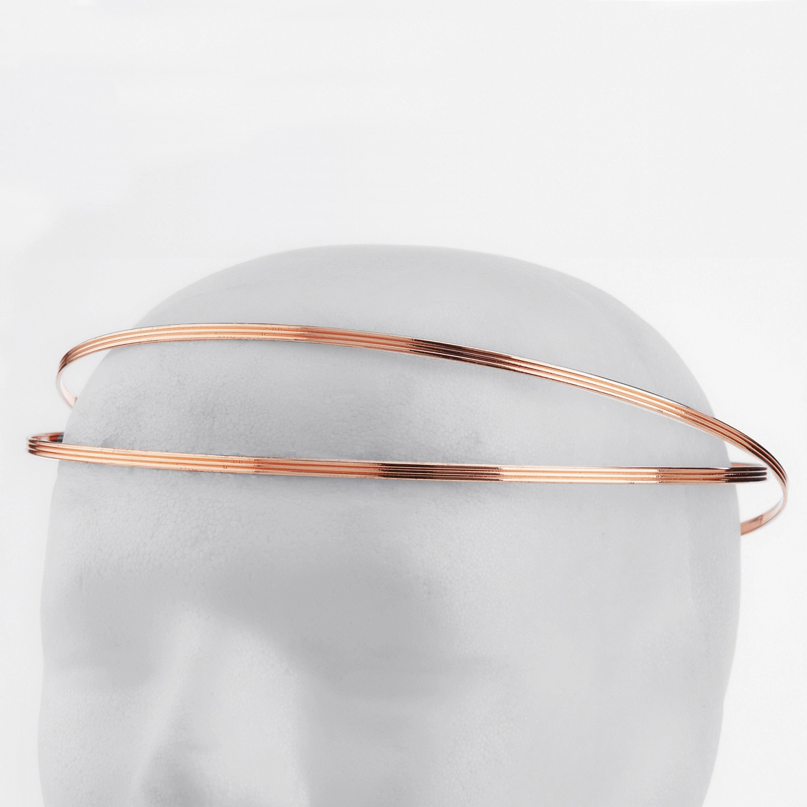 Στέφανα Γάμου Επάργυρα - Ροζ Χρυσό | Authentique Art SΑ-2414