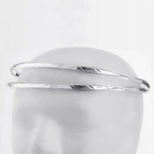 Στέφανα Γάμου Επάργυρα - Ασήμι | Authentique Art SΑ-2416