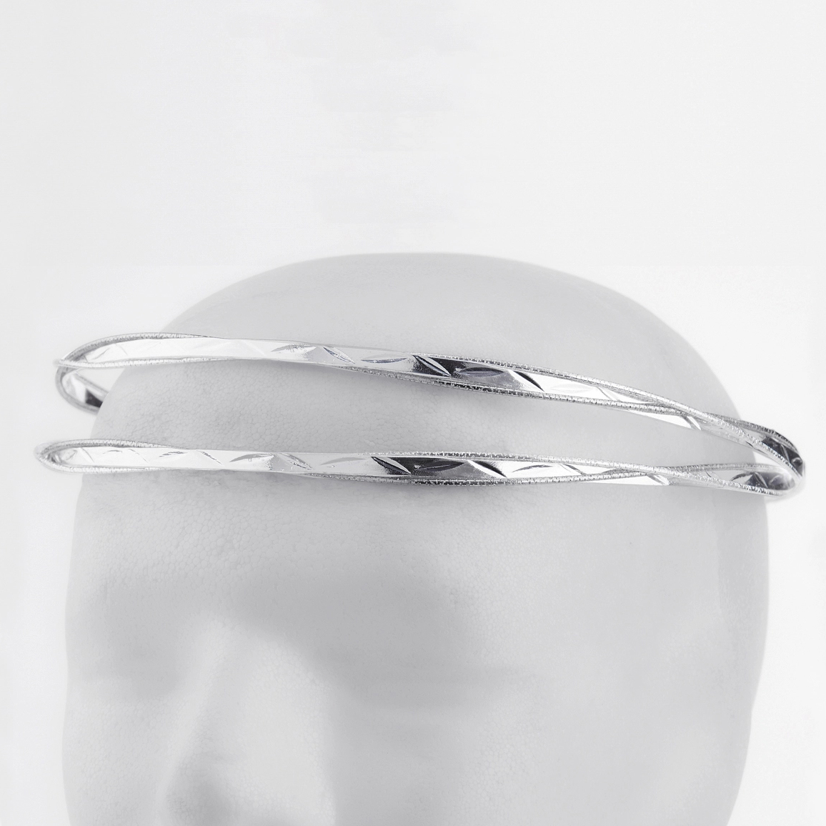 Στέφανα Γάμου Επάργυρα - Ασήμι | Authentique Art SΑ-2416