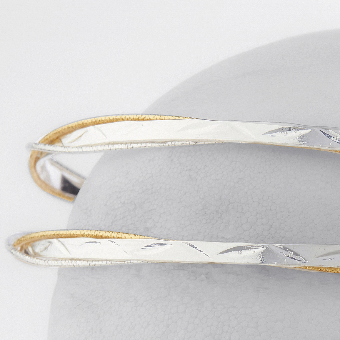 Στέφανα Γάμου Επάργυρα - Ασήμι Χρυσό | Authentique Art SΑ-2417