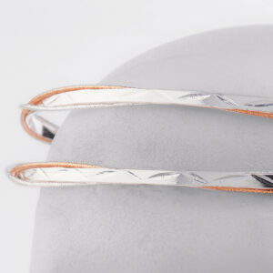 Στέφανα Γάμου Επάργυρα - Ασήμι Ροζ Χρυσό | Authentique Art SΑ-2418