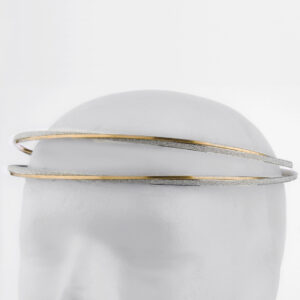 Στέφανα Γάμου Επάργυρα - Ασήμι Χρυσό | Authentique Art SΑ-2422