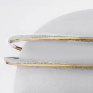 Στέφανα Γάμου Επάργυρα - Ασήμι Χρυσό | Authentique Art SΑ-2422