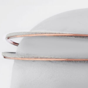 Στέφανα Γάμου Επάργυρα - Ασήμι Ροζ Χρυσό | Authentique Art SΑ-2423