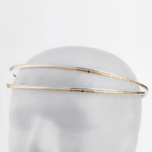 Στέφανα Γάμου Επάργυρα - Ασήμι Χρυσό | Authentique Art SΑ-2425