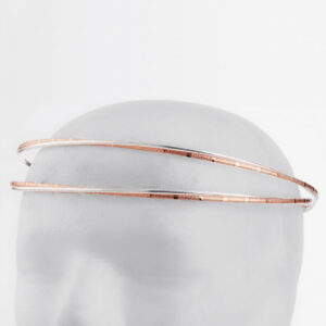 Στέφανα Γάμου Επάργυρα - Ασήμι Ροζ Χρυσό | Authentique Art SΑ-2426