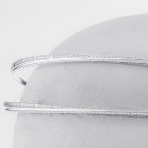 Στέφανα Γάμου Επάργυρα - Ασήμι | Authentique Art SΑ-2427