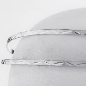 Στέφανα Γάμου Επάργυρα - Ασήμι | Authentique Art SΑ-2428