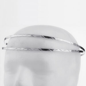 Στέφανα Γάμου Επάργυρα - Ασήμι | Authentique Art SΑ-2428