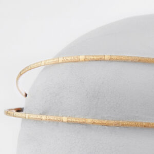 Στέφανα Γάμου Επάργυρα - Χρυσό | Authentique Art SΑ-2435