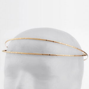 Στέφανα Γάμου Επάργυρα - Χρυσό | Authentique Art SΑ-2435