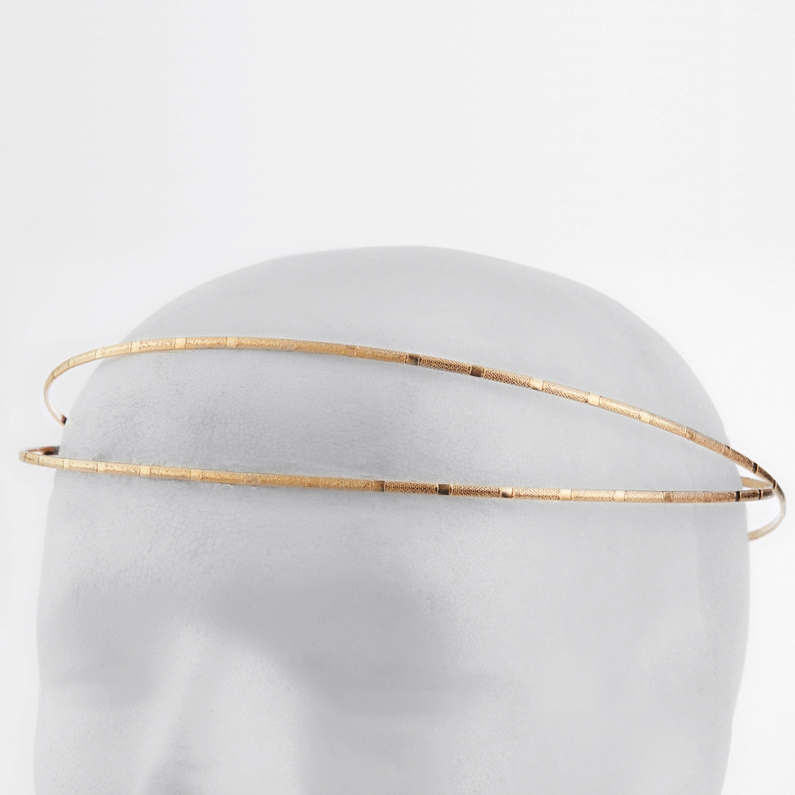 Στέφανα Γάμου Επάργυρα - Χρυσό | Authentique Art SΑ-2435