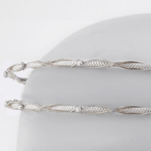 Στέφανα Γάμου Επάργυρα - Ασήμι | Authentique Art SΑ-2440