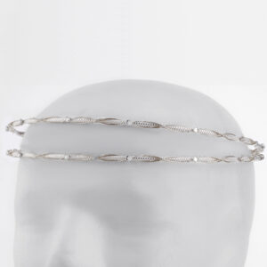 Στέφανα Γάμου Επάργυρα - Ασήμι | Authentique Art SΑ-2440