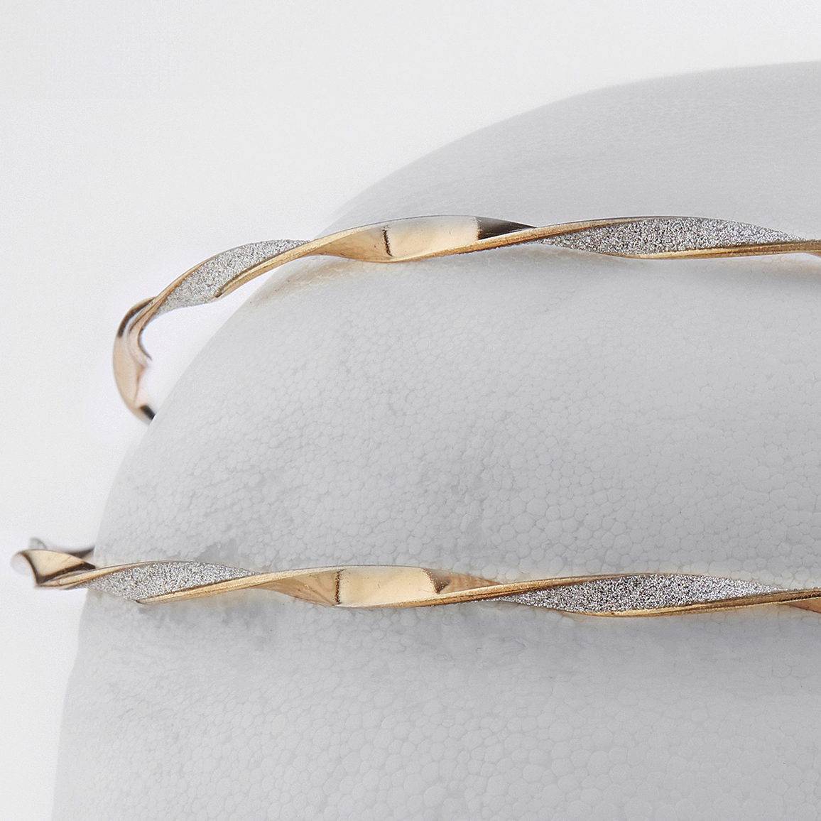 Στέφανα Γάμου Επάργυρα - Ασήμι Χρυσό | Authentique Art SΑ-2447