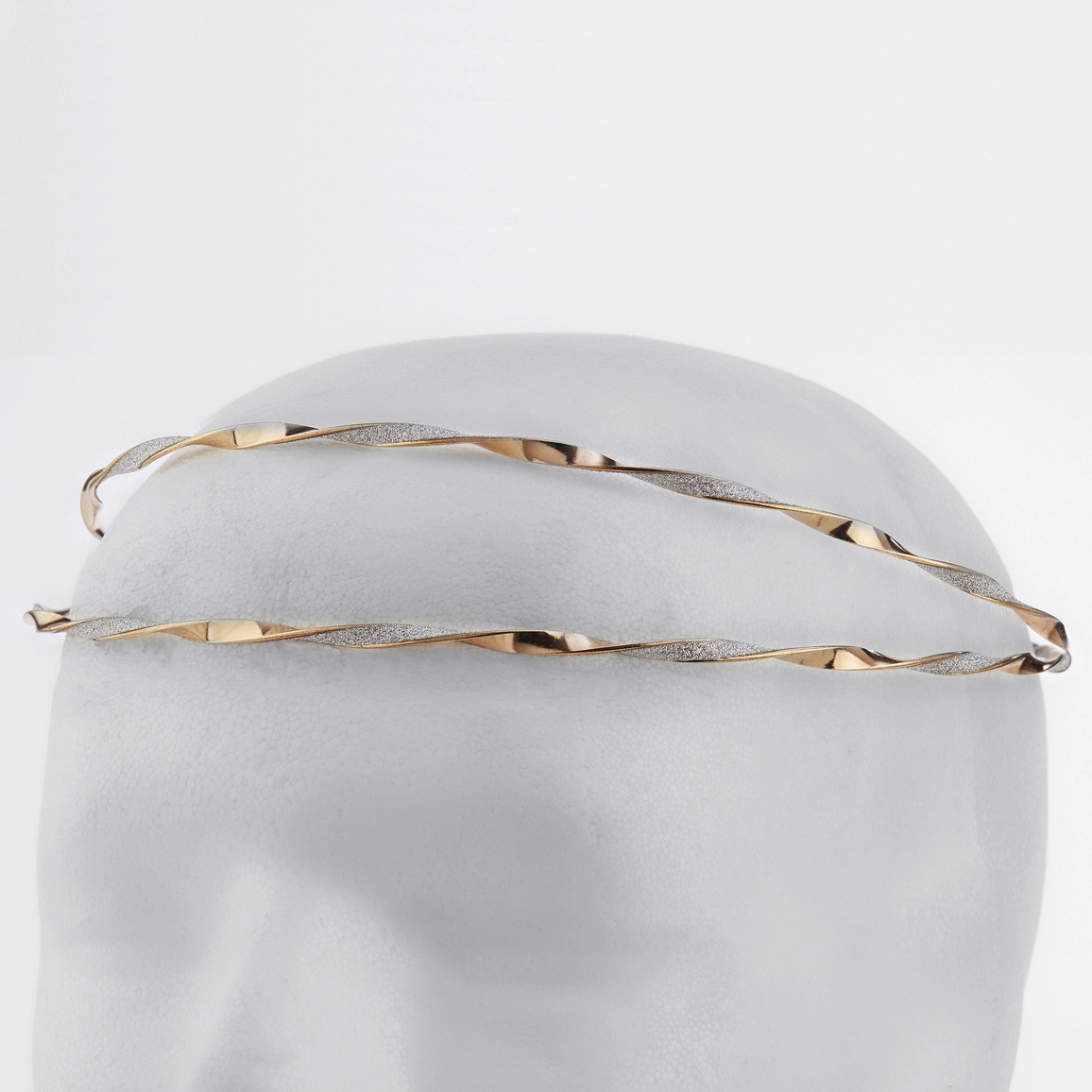 Στέφανα Γάμου Επάργυρα - Ασήμι Χρυσό | Authentique Art SΑ-2447