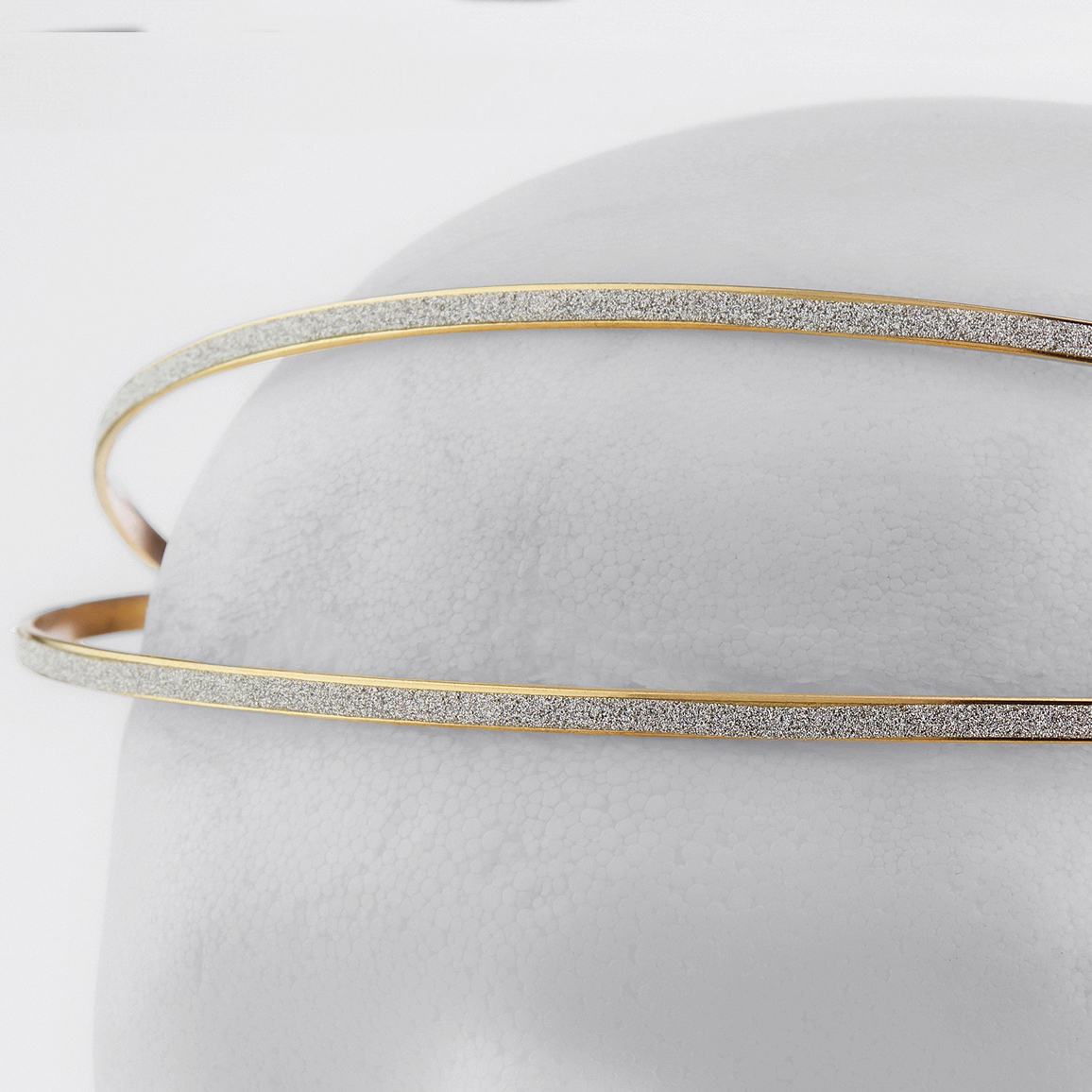 Στέφανα Γάμου Επάργυρα - Ασήμι Χρυσό | Authentique Art SΑ-2449