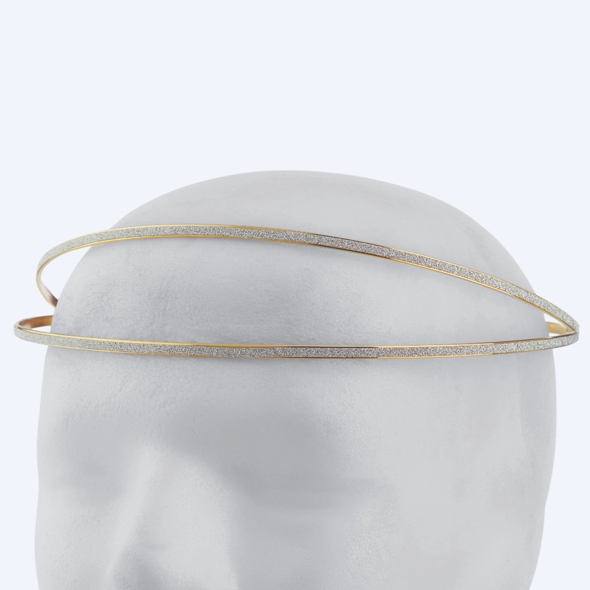 Στέφανα Γάμου Επάργυρα - Ασήμι Χρυσό | Authentique Art SΑ-2449