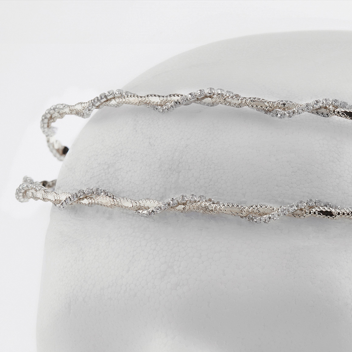 Στέφανα Γάμου Επάργυρα - Ασήμι | Authentique Art SΑ-2453