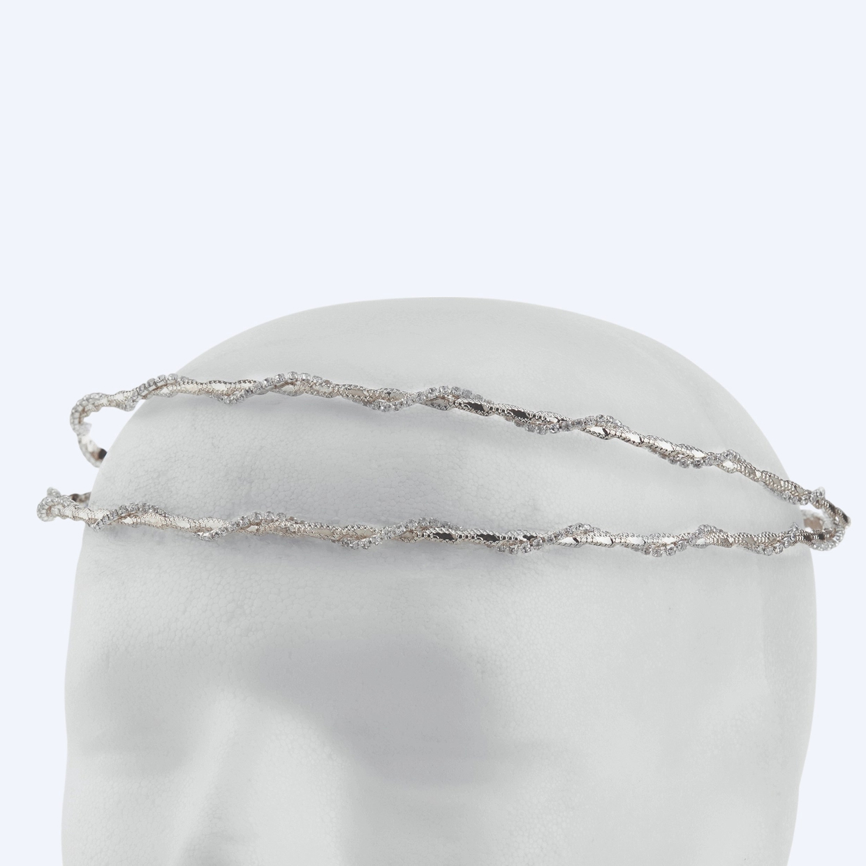 Στέφανα Γάμου Επάργυρα - Ασήμι | Authentique Art SΑ-2453