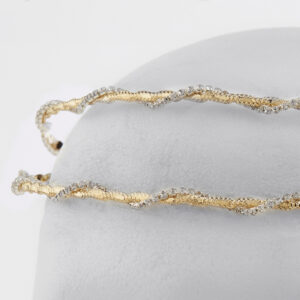 Στέφανα Γάμου Επάργυρα - Ασήμι Χρυσό | Authentique Art SΑ-2454