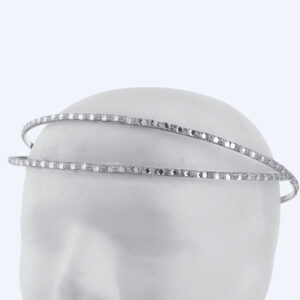 Στέφανα Γάμου Επάργυρα - Ασήμι | Authentique Art SΑ-2456