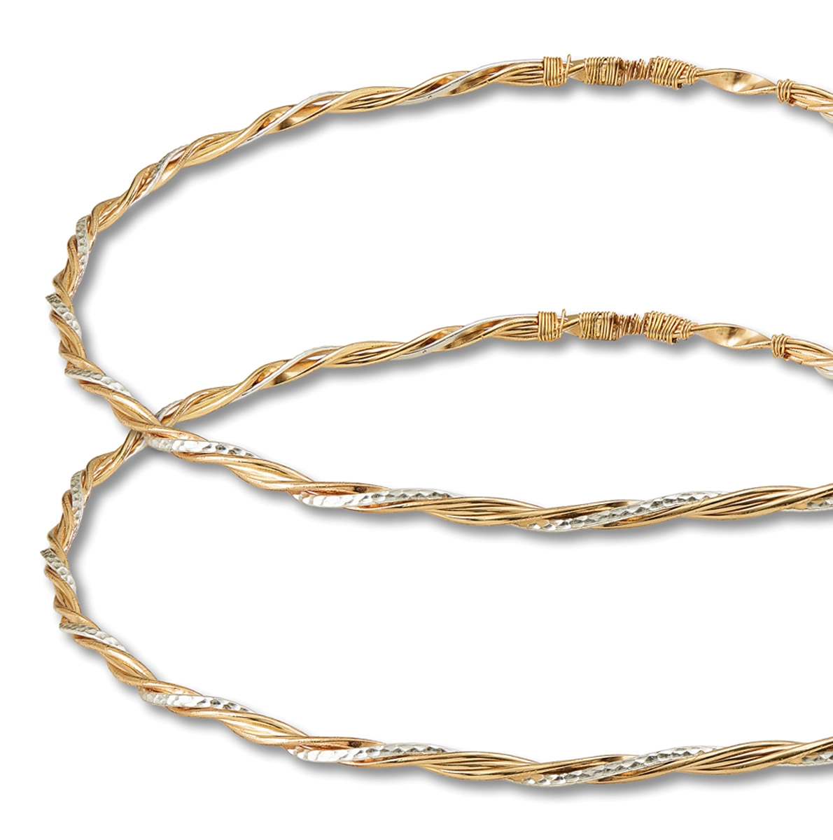 Στέφανα Γάμου Επάργυρα - Ασήμι Χρυσό | Authentique Art SΑ-2640