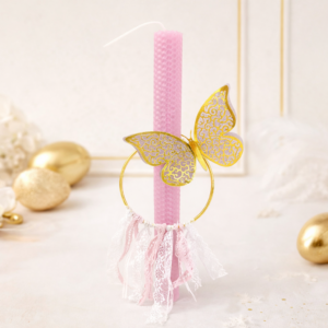 Λαμπάδα Πεταλούδα | Beeswax Collection