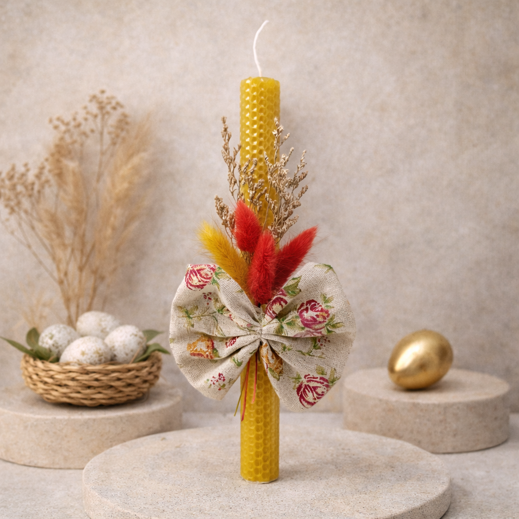 Λαμπάδα Αποξηραμένα | Beeswax Collection