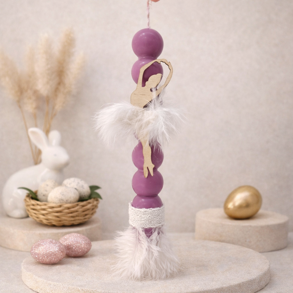 Λαμπάδα Μπαλαρίνα | Balls Collection