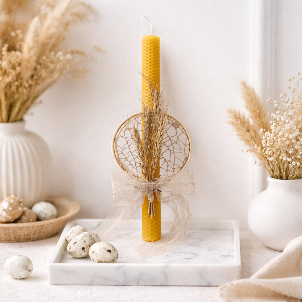 Λαμπάδα Αποξηραμένα | Beeswax Collection